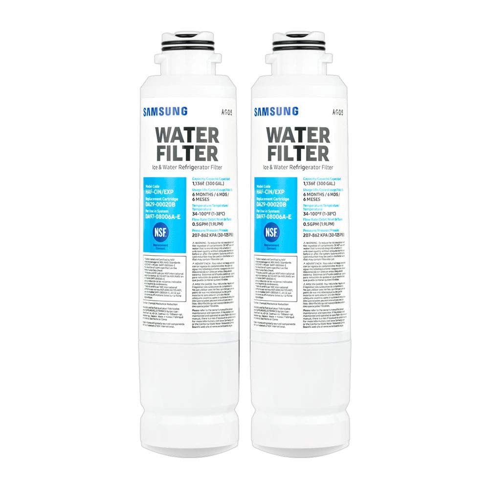 Samsung HAF-CIN DA29-00020B water filter 2 pack