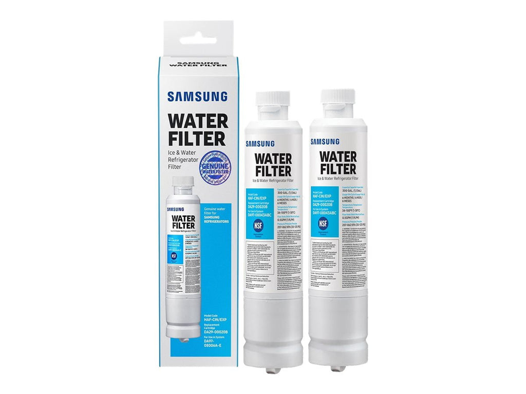 Samsung HAF-CIN water filter 2 pack retail box