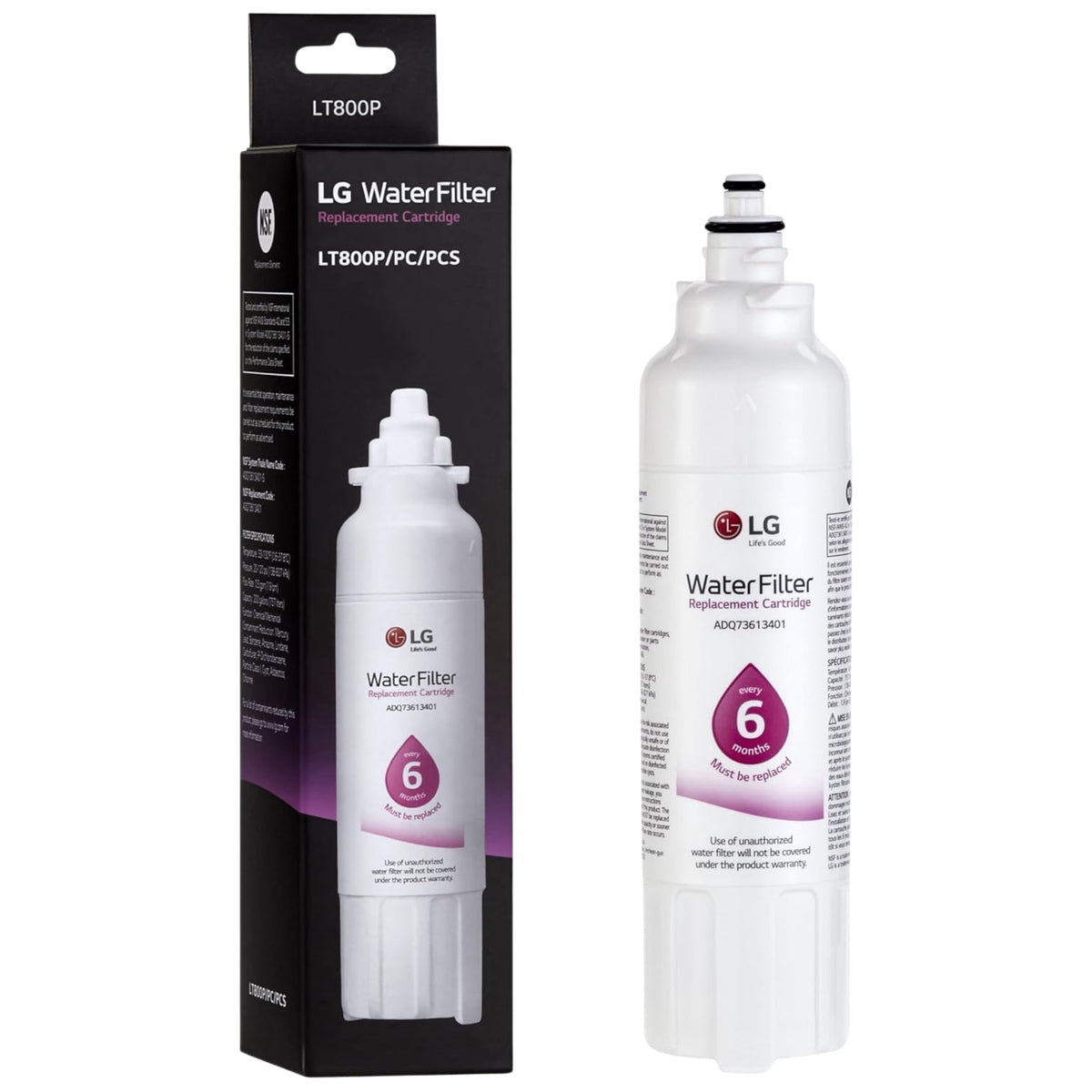 LG LT800P Refrigerator Water Filter (ADQ73613401)