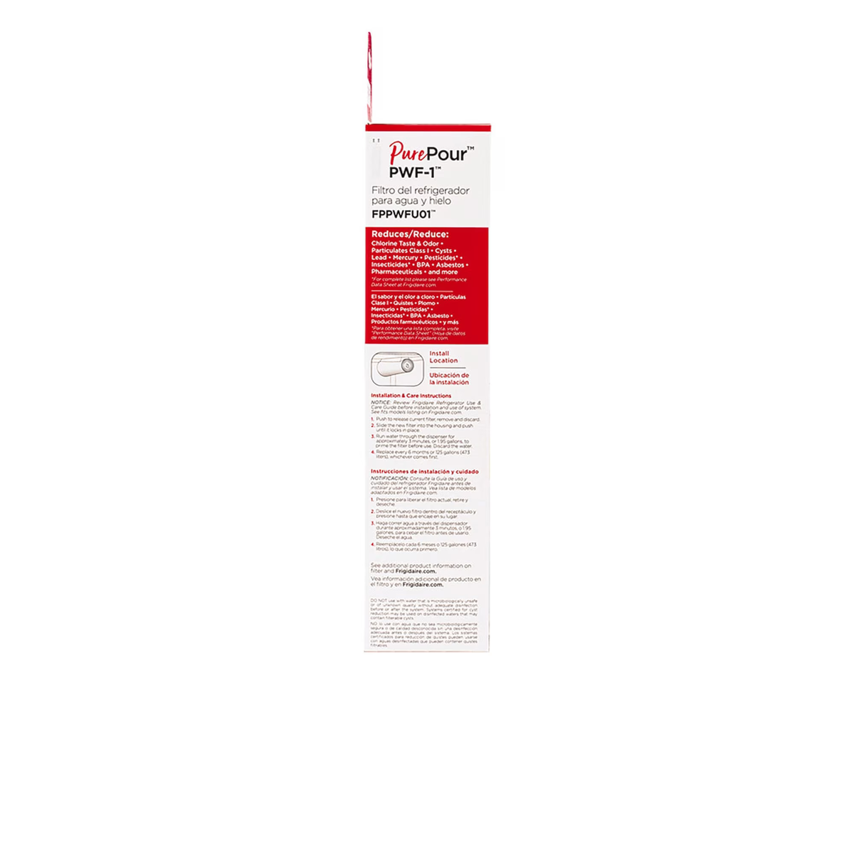 Frigidaire PurePour PWF-1 FPPWFU01 retail box